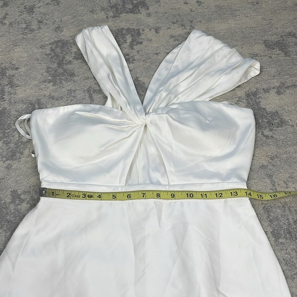 New BHLDN Carly Cushnie Astaire Asymmetrical Off Shoulder Cutout Sheath Dress 8 - Picture 9 of 12